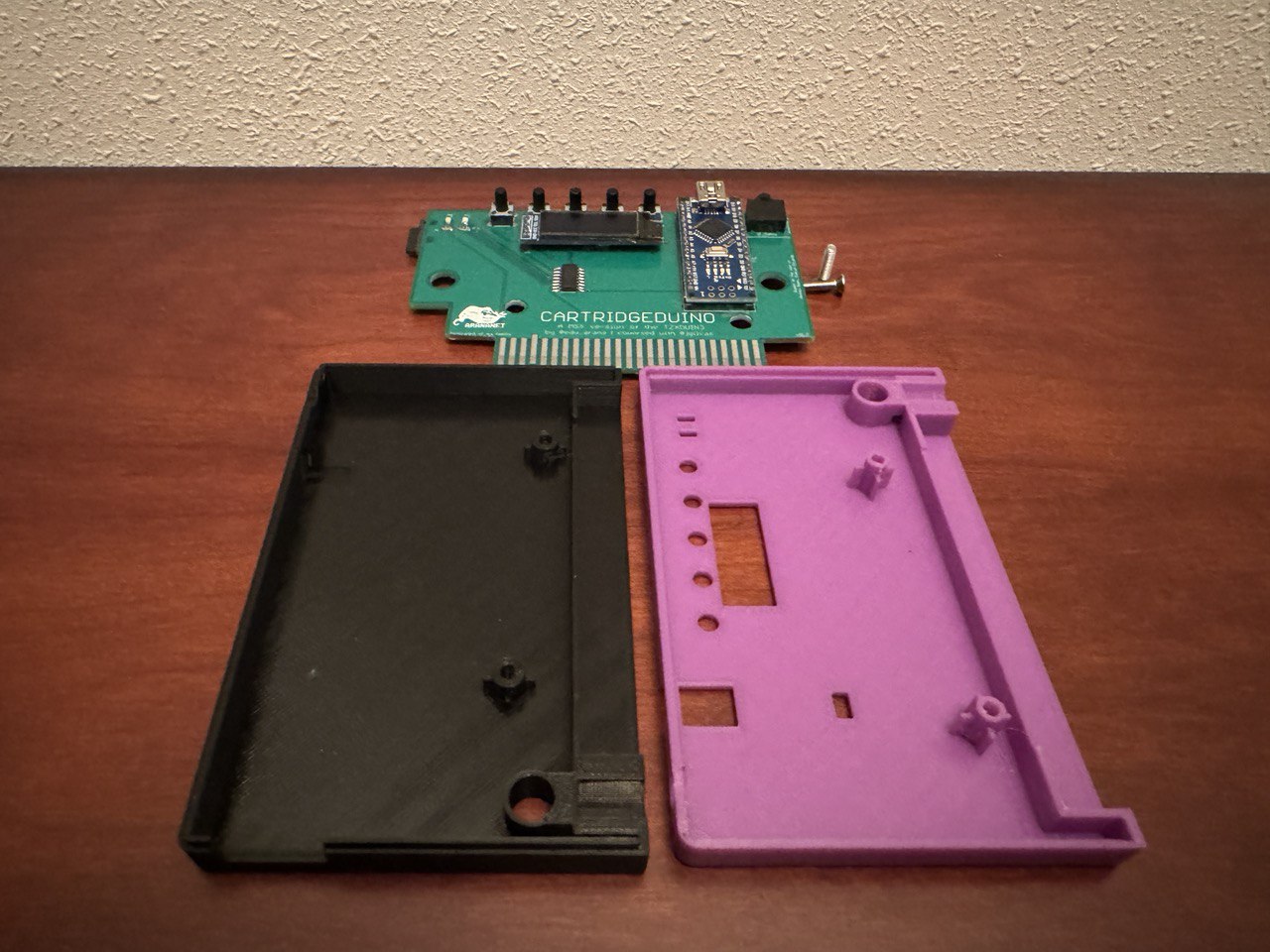 Componentes de la carcasa