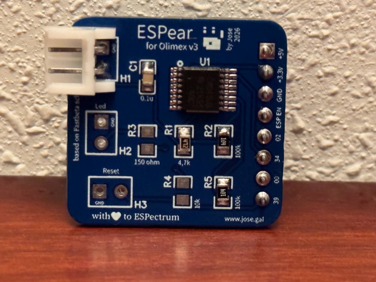 ESPear for Olimex V3