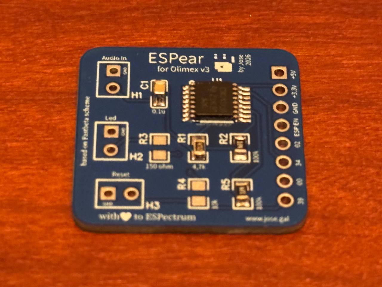 ESPear for Olimex V3