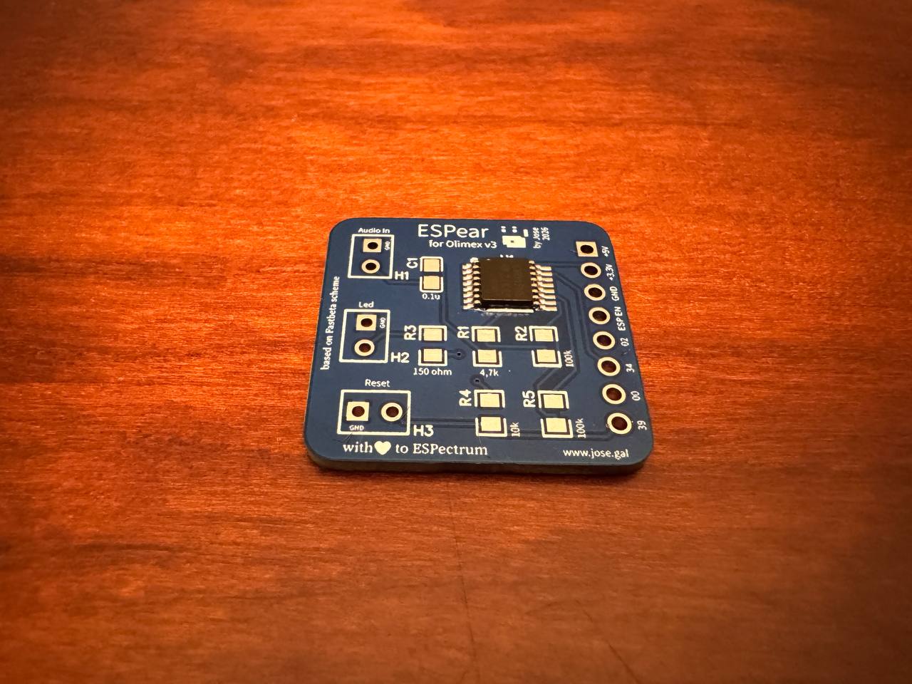 ESPear for Olimex V3